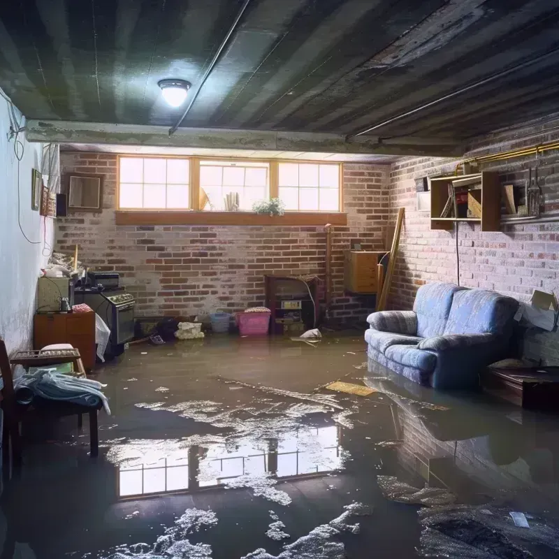 Flooded Basement Cleanup in Mountrail County, ND